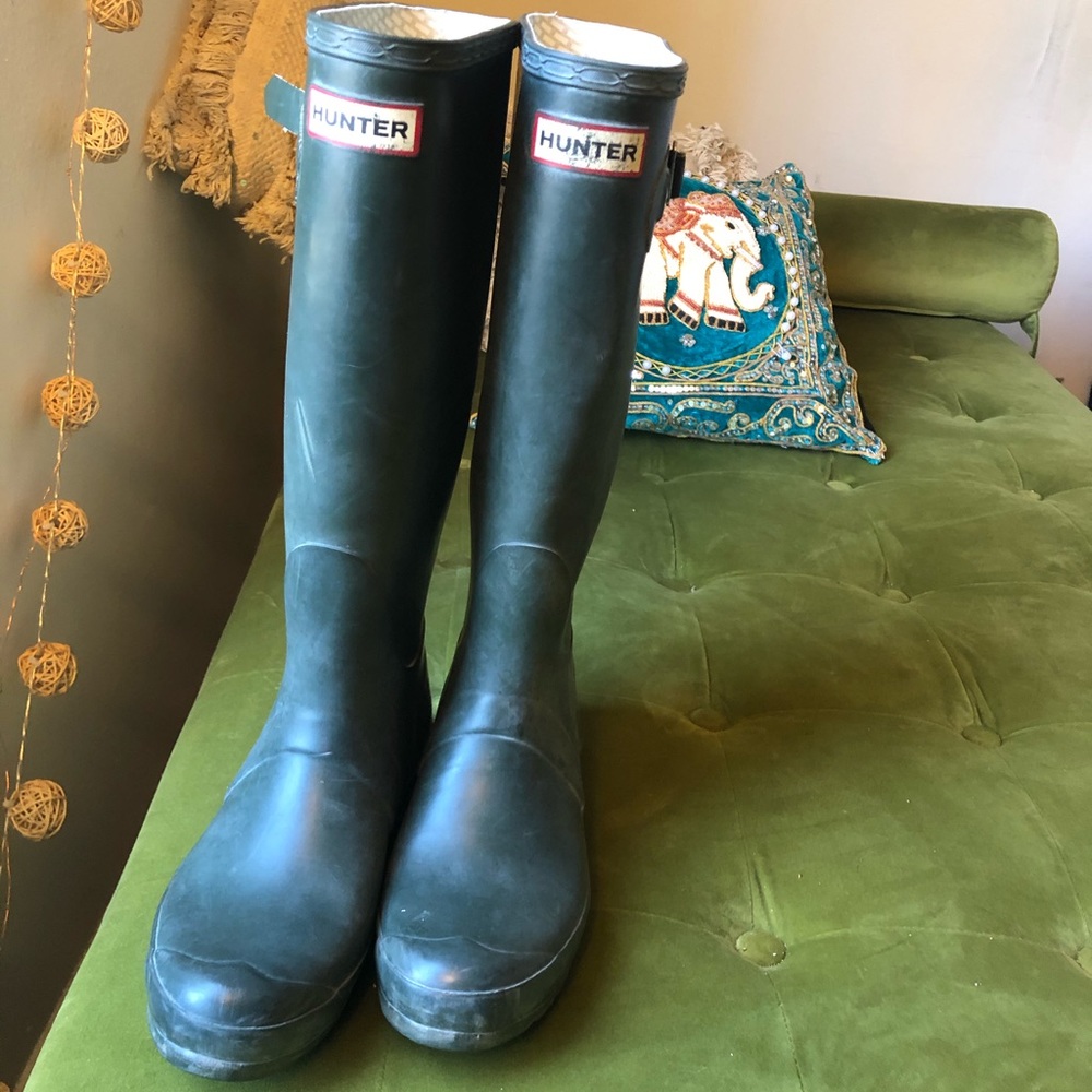 Hunter Rainboots - green